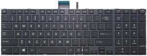 New US Black Backlit Keyboard With Frame For Toshiba Satellite L55-A5168 L55-A5184 L55-A5226 L55-A5234 L55-A5278 Series