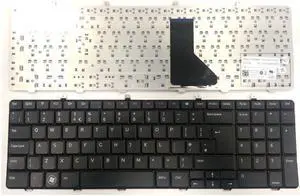New US Black Keyboard For Dell Inspiron 1764 P/N: V104046AS 7CDWJ 07CDWJ