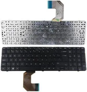 New US Black Keyboard With Frame For HP Pavilion G7-1219WM G7-1139WM G7-1260US G7-1075DX LF157UA G7-1070US P/N: AER18U00010 R18 2B-41801Q100 633736-001 646568-001