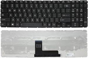 New Laptop US Black Keyboard without Backlit and Frame For Toshiba Satellite L50-B L50D-B L50DT-B L50t-B L55-B L55D-B L55T-B L55DT-B Series