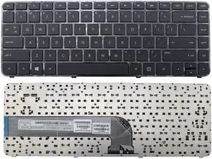 Replacement Keyboard For HP Pavilion ENVY DV4-5000 DV4-5100 DV4-5200 DV4-5300, US Layout Black Color