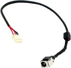 New Laptop AC DC Power Jack with Cable Harness For Toshiba Satellite L645 L655 L655D L745 L750 L750D L755 L755D T135 Series