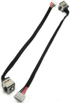 New Laptop AC DC Power Jack with Cable Harness For Toshiba Satellite C675 C675D C675-S7103 C675-S7104 C675-S7106 C675-S7133 C675-S7200 C675-S7308 C675-S7318 C675-S7321 C675D-S7101 C675D-S7109 Series
