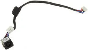 New Laptop DC Power Jack with Cable Harness For Dell Latitude E6540 P/N: G6TVF DC30100N000   Series