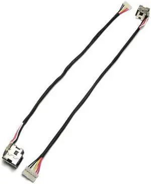 New AC DC Power Jack Cable For HP Compaq Presario CQ61-103TU CQ61-108TU CQ61-110TU CQ61-110TX CQ61-111TX CQ61-112TX CQ61-113TU CQ61-117TX CQ61-118TX CQ61-124TU CQ61-125TU CQ61-126TU CQ61-131TU