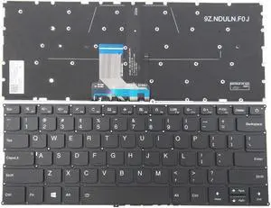 New US Black Keyboard No Frame for Lenovo IdeaPad 320S-13IKB 720S-14IKB 720S-14IKB Type 80XC 720S-14IKB Type 81BD Series