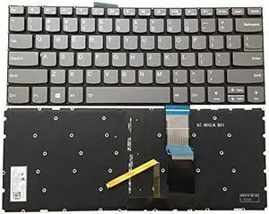 Replacement Keyboard Without Frame for Lenovo IdeaPad 320-14AST 320-14IAP 320-14IKB 320-14ISK 320S-14IKB 320S-14IKBR, US Layout Black Color