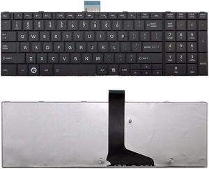 Replacement Keyboard for Toshiba Satellite P850 P850D P855 P855D P870 P870D P875 P875D, US Layout Black Color