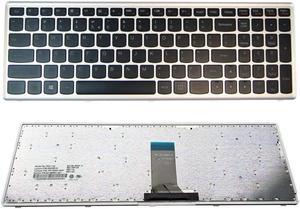 New US Black Keyboard No Backlit for Lenovo IdeaPad U510 Z710 P/N: 25211262 25205519 25211202 PK130SK1A00 9Z.N8RSC.001 9Z.N8RSU.101 T6A1-US NSK-BF0SC