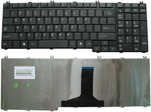 Replacement Keyboard For Toshiba Satellite P200 P205 P300 P305 P500 P505 L350 L355D L505 L505D A500 A505 A505D, US Layout Black Color