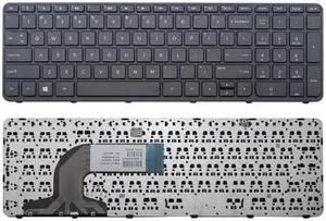 Replacement Keyboard With Frame For HP 350 G1 350 G2 355 G2 752928-001 758027-001 6037B0095501 SG-59840-XUA, US Layout Black Color