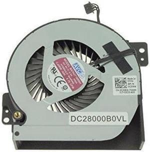 New Laptop CPU Cooling Fan for Dell Precision M6700 Graphics Cooling Fan - Small Fan P/N:MG60120V1-C180-S9A DC28000B0SL 0CJ0RW CJ0RW