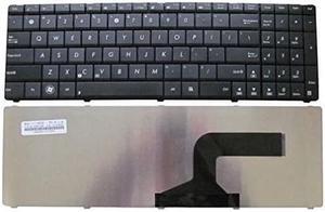 Replacement Keyboard For ASUS N52 N52D N52DA N52JV N53 N53JF N53JQ N53SV N53SN N90 N90SC N90SV, US Layout Black Color