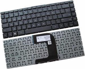 Replacement Keyboard Without Frame For HP Notebook 14-AC 14-AC000 14-AF000 14G-ad000 14Q-aj000, US Layout Black Color