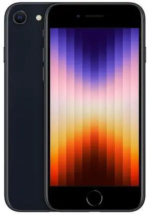 Apple iPhone SE 3 128GB Fully Unlocked - Midnight (Grade B)