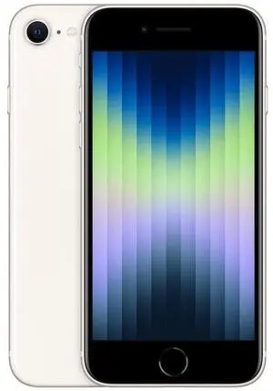 Apple iPhone SE 3 128GB Fully Unlocked - Starlight (Grade A)