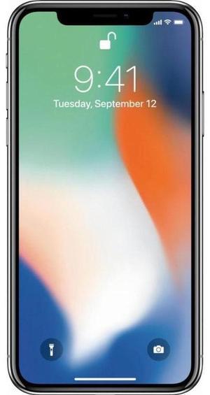 Apple iPhone X 64GB Fully Unlocked - Silver (Grade A)