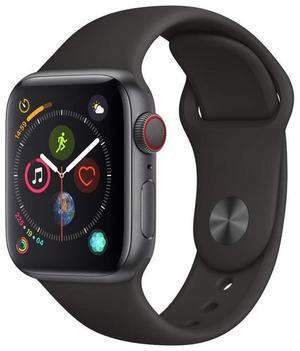 Apple Apple Watch Series 4 44 mm Fully Unlocked - Space Gray GPS + Cellular (Grade B)