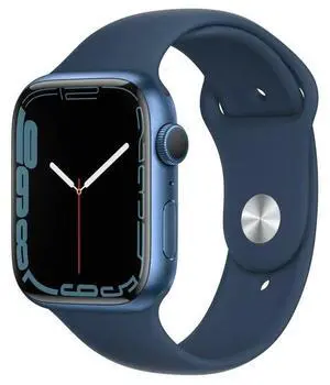 Apple Apple Watch Series 7 45 mm Fully Unlocked - Blue GPS + Cellular (Grade B) Apple Apple Watch Series 7 45 mm Fully Unlocked - Blue GPS + Cellular (Grade B)