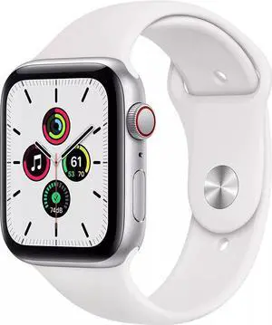 Apple Apple Watch Series SE 44 mm Fully Unlocked - Silver GPS Only (Grade A)