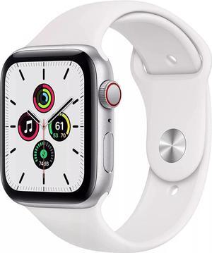 Apple Apple Watch Series SE 44 mm Fully Unlocked - Silver GPS + Cellular (Grade B)