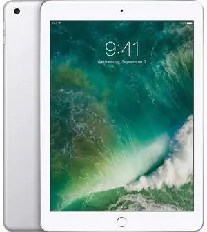 Apple iPad 5 9.7" 128GB Fully Unlocked - Silver WiFi Only (Grade B)