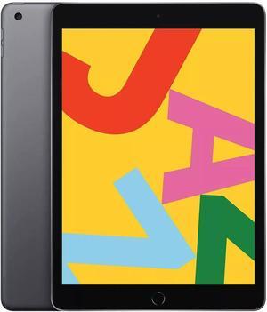 Apple iPad 7 10.2" 32GB Fully Unlocked - Space Gray WiFi + Cellular (Grade A)