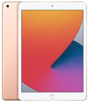 Apple iPad 8 10.2" 128GB Fully Unlocked - Gold WiFi Only (Grade A)