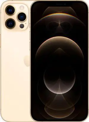 Refurbished: Apple iPhone 12 Pro Max 256GB Fully Unlocked - Gold