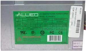 Allied AL-8360BTX 350W 20+4 Pin Power Supply