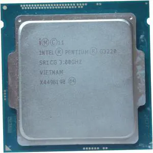 INTEL Sr1Cg  Pentium Dualcore G3220 3.0Ghz 3Mb L3 Cache 5.0Gt S Dmi2 Speed Socket Fclga1150 22Nm 53W Processor Only