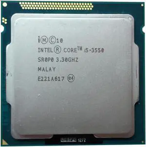 Intel Core i5-3550 3.3 GHz LGA 1155 5 GT/s Desktop CPU Processor SR0P0