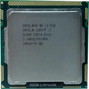 Intel Core i3 i3-550 3.2GHz 2.5 GT/s LGA 1156/Socket H  SLBUD