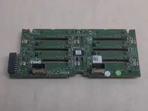 Dell MX827 2.5" 8-Slot SAS SATA Backplane for PowerEdge R710