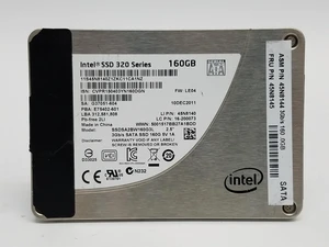 Intel 320 Series SSDSA2BW160G3L 160GB 2.5" SATA II Solid State Drive Intel 320 Series SSDSA2BW160G3L 160GB 2.5" SATA II Solid State Drive