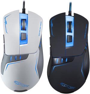 Professional USB Wired 5500DPI Resolution 6 Buttons Mouse Support LED Gaming Mouse For PC Laptop Retail Package