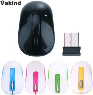 2.4GHz Wireless Optical Mouse Gaming Mouse 16 wireless working channels with USB 2.0 Receiver 5 Colors For PC Laptop