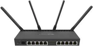 MikroTik RB4011iGS+5HacQ2hnD-IN-US & 5150-5875MHz Dual-Band SFP+ 4 Chain 10 Gigabit Ports L5