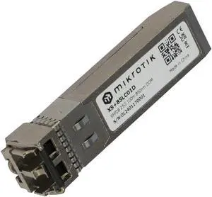 Mikrotik XS+85LC01D High-Performance 1.25G/10G/25G SFP Module - 100m Range