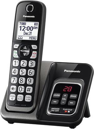 Panasonic KX-TGD530M Expandable Cordless Phone with Call Block and Answering Machine - 1 Handset