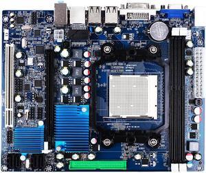 Computer Motherboard A78 DDR3 Memory Motherboard Support AM3 938 Dual-core Quad-core Blue