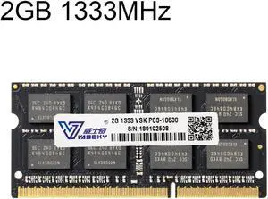 Vaseky 2GB 1333MHz PC3-10600 DDR3 PC Memory RAM Module for Laptop