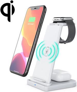 Multifunction Wireless Charger HQUD21 3 in 1 Folding Mobile Phone Watch MultiFunction Charging Stand Wireless Charger for iPhones  Apple Watch  Airpods