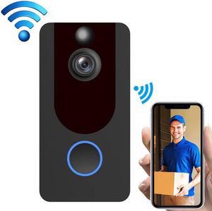 Video Doorbell Camera, V7 Standard Edition 1080P Wireless WiFi Smart Doorbell, Support Motion Detection & Infrared Night Vision & Two-way Voice
