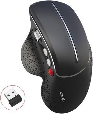 Gaming Mouse, HXSJ T32 Ergonomic Design 2.4G Wireless Vertical Mouse