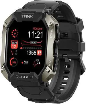 KOSPET TANK M1 Pro Smart Watch, Support Sleep / Heart Rate Monitoring / Bluetooth Calling