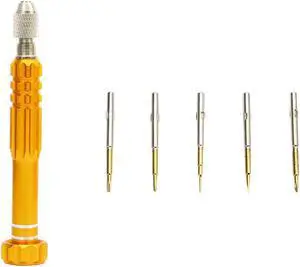 JF-6688 5 in 1 Metal Multi-purpose Pen Style Screwdriver Set for Phone Repair
