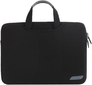 15.6 inch Portable Air Permeable Handheld Sleeve Bag for Laptops, Size: 41.5x30.0x3.5cm(Black)