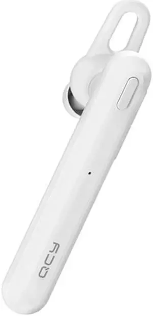QCY A1 Bluetooth 5.0 Ultra-light Mini Business Style Wireless Bluetooth Earphone (White)