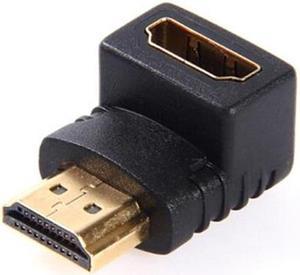 HDMI Male (Type A) to 90 Degree Bend HDMI Female (Type A) Adapter